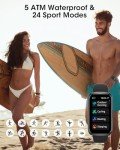 Fitness Tracker with Heart Rate and Sleep Monitor