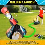 Otoseth Kids Rocket Launcher with 8 Foam Rockets