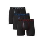 Hanes Men's Boxer Briefs - Black, XX-Large