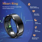 Delcast Smart Ring - Wearable Fitness Tracker for All