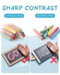 Dustless Colored Chalk for Kids - 12 Pcs