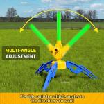 Otoseth Kids Rocket Launcher with 8 Foam Rockets