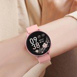Blintok Waterproof Smart Watch Fitness Tracker - Pink