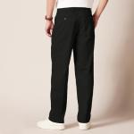 Men's Classic-Fit Wrinkle-Resistant Chino Pants, Black