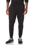 Men's Comfortable Black Fleece Joggers Sweatpants