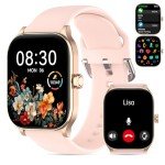 Smart Watch with Call, Heart Rate, and Activity Tracker
