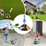 Otoseth Kids Rocket Launcher with 8 Foam Rockets