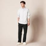 Men's Classic-Fit Wrinkle-Resistant Chino Pants, Black