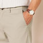 Men's Classic-Fit Wrinkle-Resistant Chino Pant, Khaki