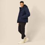 Men's Comfortable Black Fleece Joggers Sweatpants