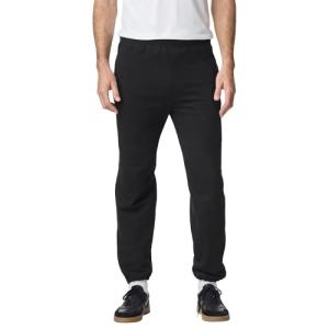 Men's Gildan Fleece Sweatpants with Pockets, Black