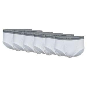 Gildan Men's White Briefs 6-Pack, X-Large