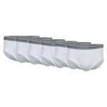 Gildan Men's White Briefs 6-Pack, X-Large
