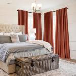 MIULEE Blackout Curtains 96in, Linen, 2 Panels