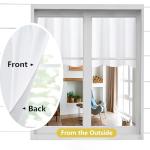 OWENIE White Light Filtering Window Valance 60