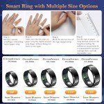 Delcast Smart Ring - Wearable Fitness Tracker for All
