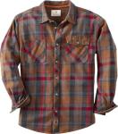 Men's Heavyweight Flannel Shirt - Smoke Mountain Plaid