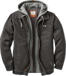 Legendary Whitetails Men's Hooded Waxed Coat, Tarmac