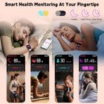 Smart Watch with Call, Heart Rate, and Activity Tracker