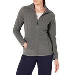 Amazon Essentials Women's Full-Zip Fleece Jacket, Charcoal