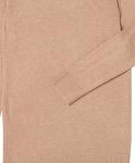 Women's Lightweight Crewneck Sweater, Plus Size, Camel