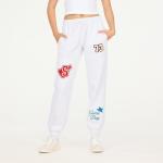 Forever 21 Women's Fleece Joggers - Cloud Grey