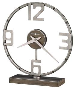 Howard Miller Vintage Metal and Wood Mantel Clock