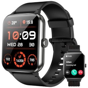 1.85'' HD Smartwatch with Fitness Tracking & Calls