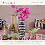 Gloria Alligator Decorative Ceramic Vase by MacKenzie-Childs