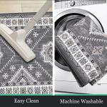 Boho Kitchen Rug Set - 3 Piece Non-Slip