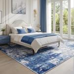 RELEANY 5'x7' Non-Slip Washable Area Rug