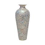 20” Tall Rainbow Mosaic Decorative Vase