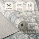 Washable Vintage Boho 5x7 Area Rug