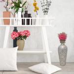 20” Tall Rainbow Mosaic Decorative Vase