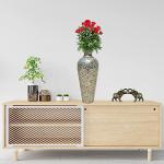 20” Tall Rainbow Mosaic Decorative Vase