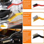 9-Piece Hard Bristle Cleaning Brush Set
