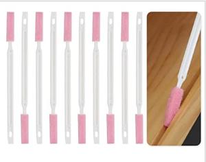 Pink Crevice Cleaning Brush Tool Kit