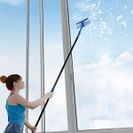 VITEVER 69'' Window Squeegee with Scrubber
