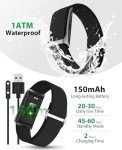 Smart Fitness Tracker Band with Heart Rate Monitor