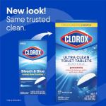 Clorox Ultra Clean Toilet Bleach Tablets, 4 Count