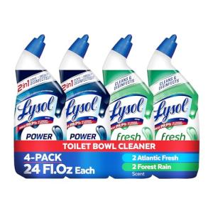 Lysol Max Strength Toilet Bowl Cleaner Gel 24 oz