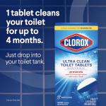 Clorox Ultra Clean Toilet Bleach Tablets, 4 Count