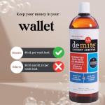 DeMite Laundry Additive - Allergy Relief Dust Mite Remover