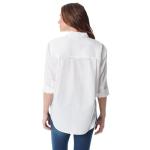 Gloria Vanderbilt Women's Vintage White Button Down Shirt