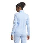adidas Women's Blue 3-Stripes Track Top, Large