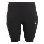 adidas Women's 3-Stripes Black/White Shorts XL