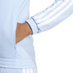 adidas Women's Blue 3-Stripes Track Top, Large