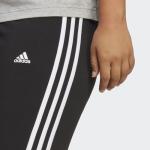 adidas Women's 3-Stripes Black/White Shorts XL