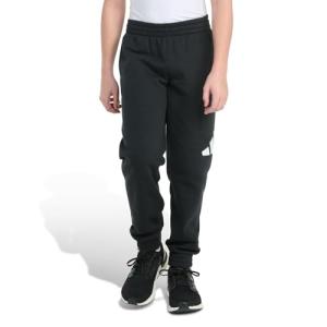adidas Boys Big Logo Fleece Joggers, Black XL