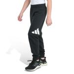 adidas Boys Big Logo Fleece Joggers, Black XL